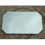 Bevelled Art Deco Wall Mirror