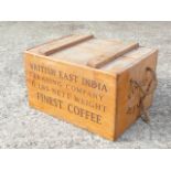 British East India Coffee Crate