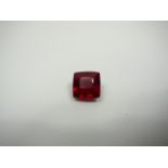 Loose Cushion Cut 9.02ct Ruby