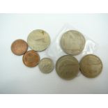 Small selection of Irish coinage