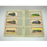 Railway Engines Cigarette Cards Album