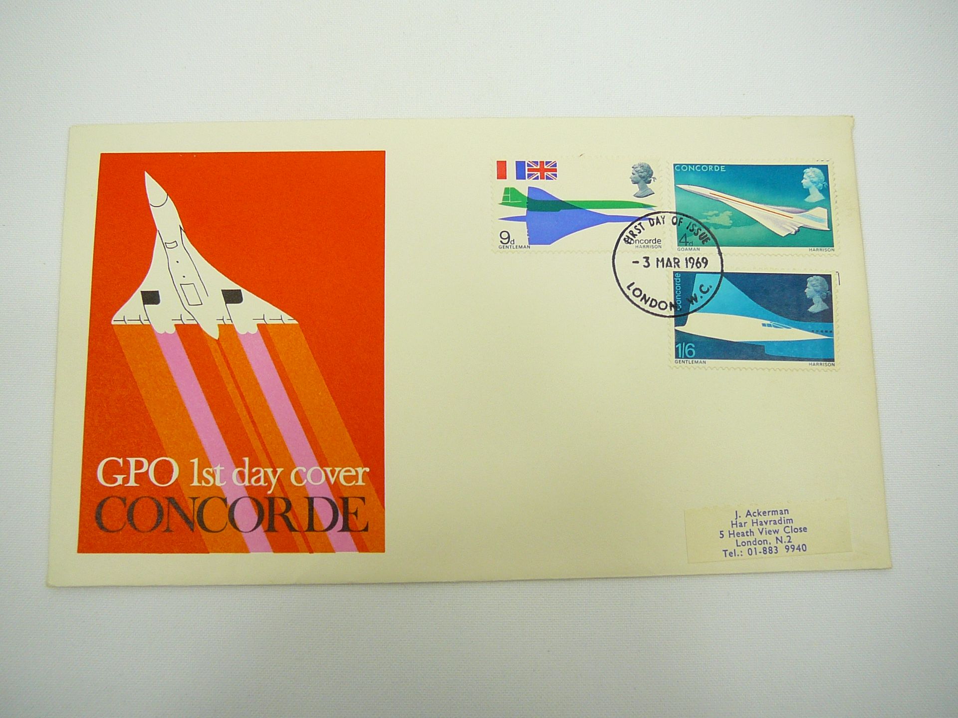 Concorde first day cover and brochure - Image 4 of 6