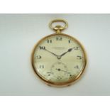 Gents Antique Gold Pocket Watch