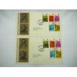 2 Dickens and Wordsworth Themed First Day Covers
