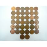 x38 decimal UK half pennies
