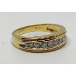 18ct gold diamond ring