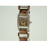 Ladies Gold Cartier Wrist Watch