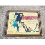 Framed Frankenstein Poster