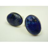 Lapis Lazuli cabouchon cufflinks