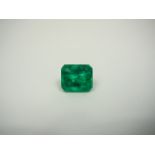 Loose Emerald Cut 9.52ct Emerald