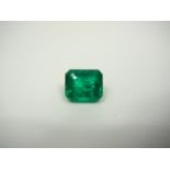 Loose Emerald Cut 9.97ct Emerald