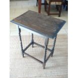 Oak occasional table