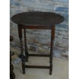 Oak occasional table