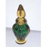 Vintage Seguso glass scent bottle