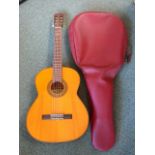 Vintage Acoustic Suzuki Guitar