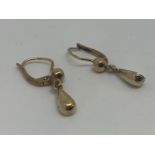 9ct gold earrings