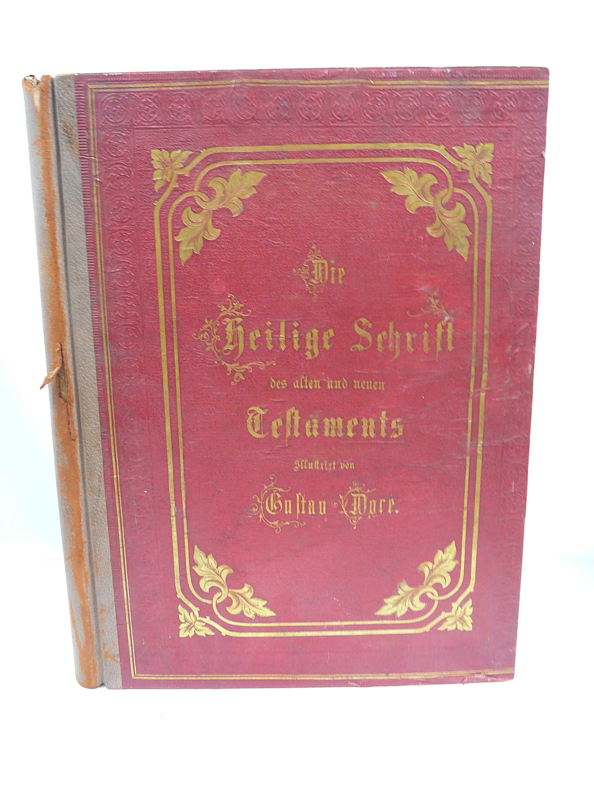 19th Century German Holy Scriptures book by D Martin Luther - Image 5 of 6