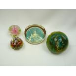 Swarovski crystal paperweight etc