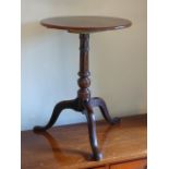 Georgian oak tilt top table