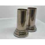 Silver candlesticks