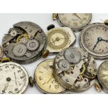 Assorted watch movements