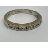 18ct diamond eternity ring