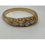 18ct diamond ring