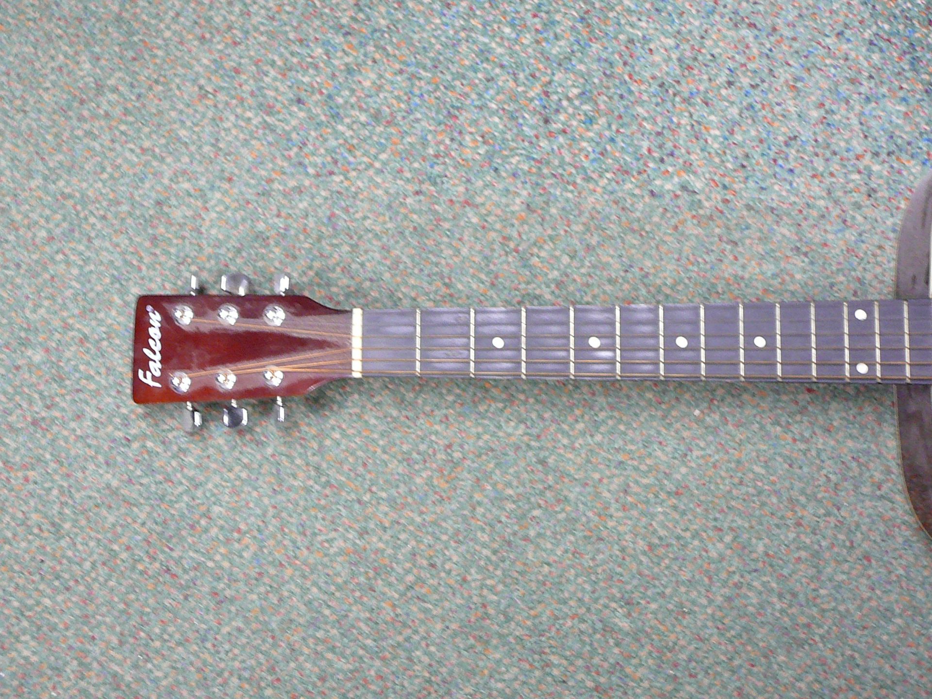 Falcon acoustic guitar - Image 2 of 3