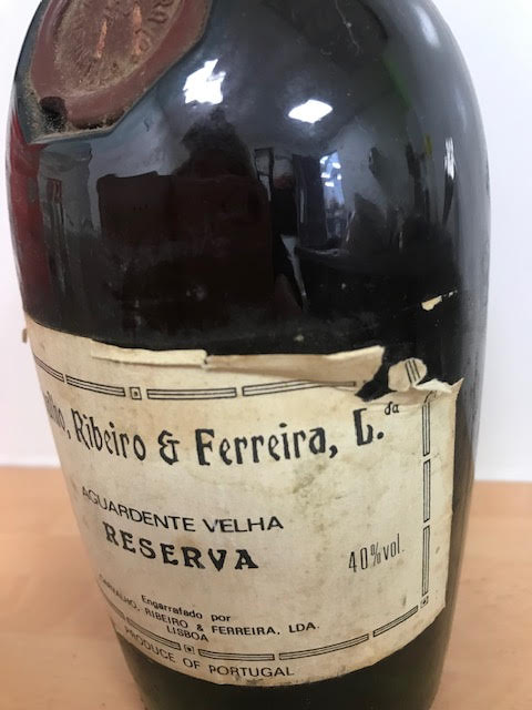 Vintage bottle of Portuguese Brandy. - Image 4 of 7