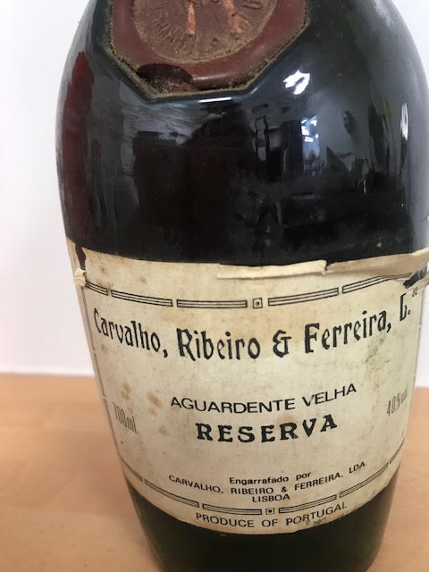 Vintage bottle of Portuguese Brandy. - Image 3 of 7