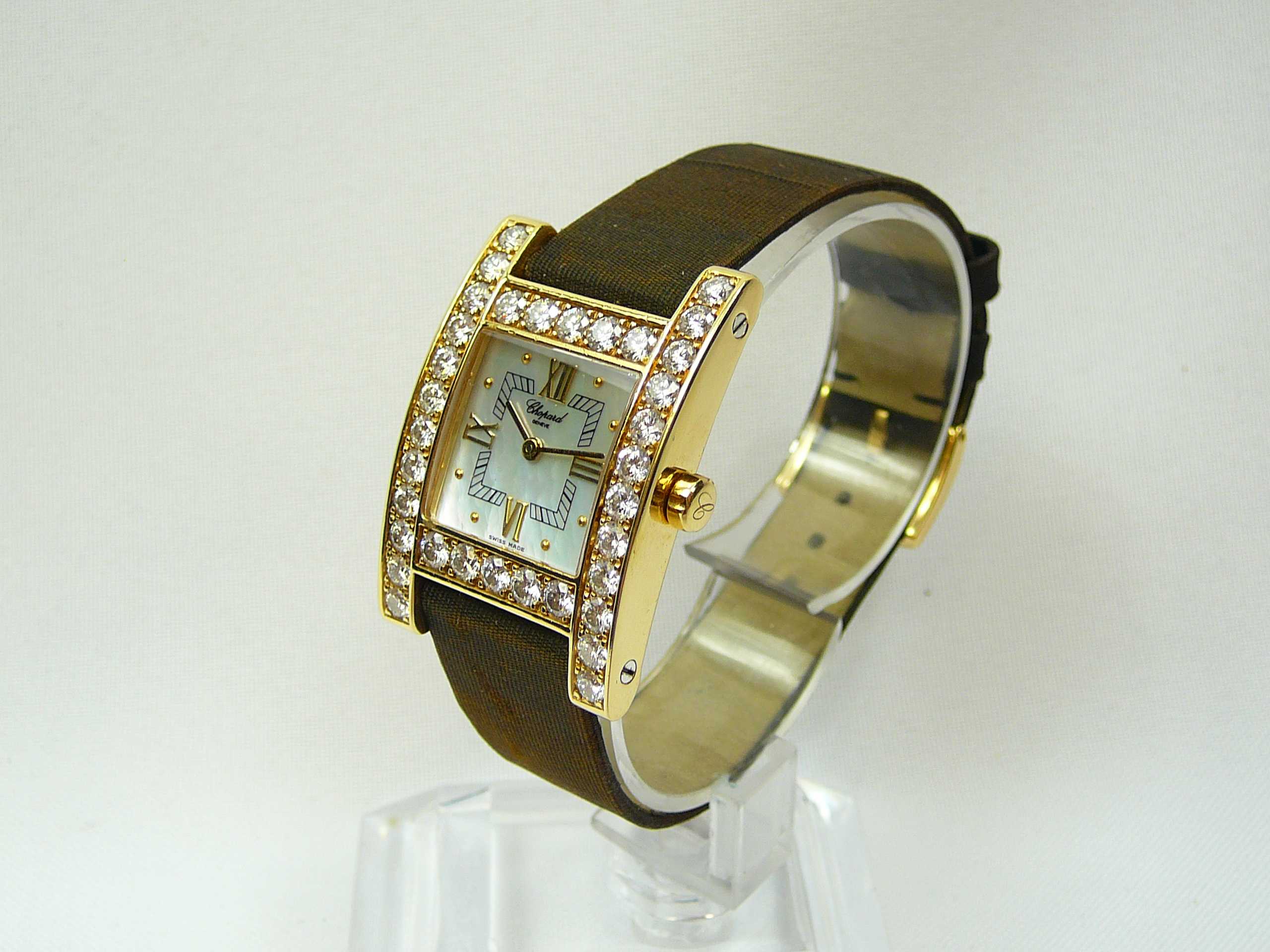 Ladies Gold Chopard Wristwatch - Image 4 of 6