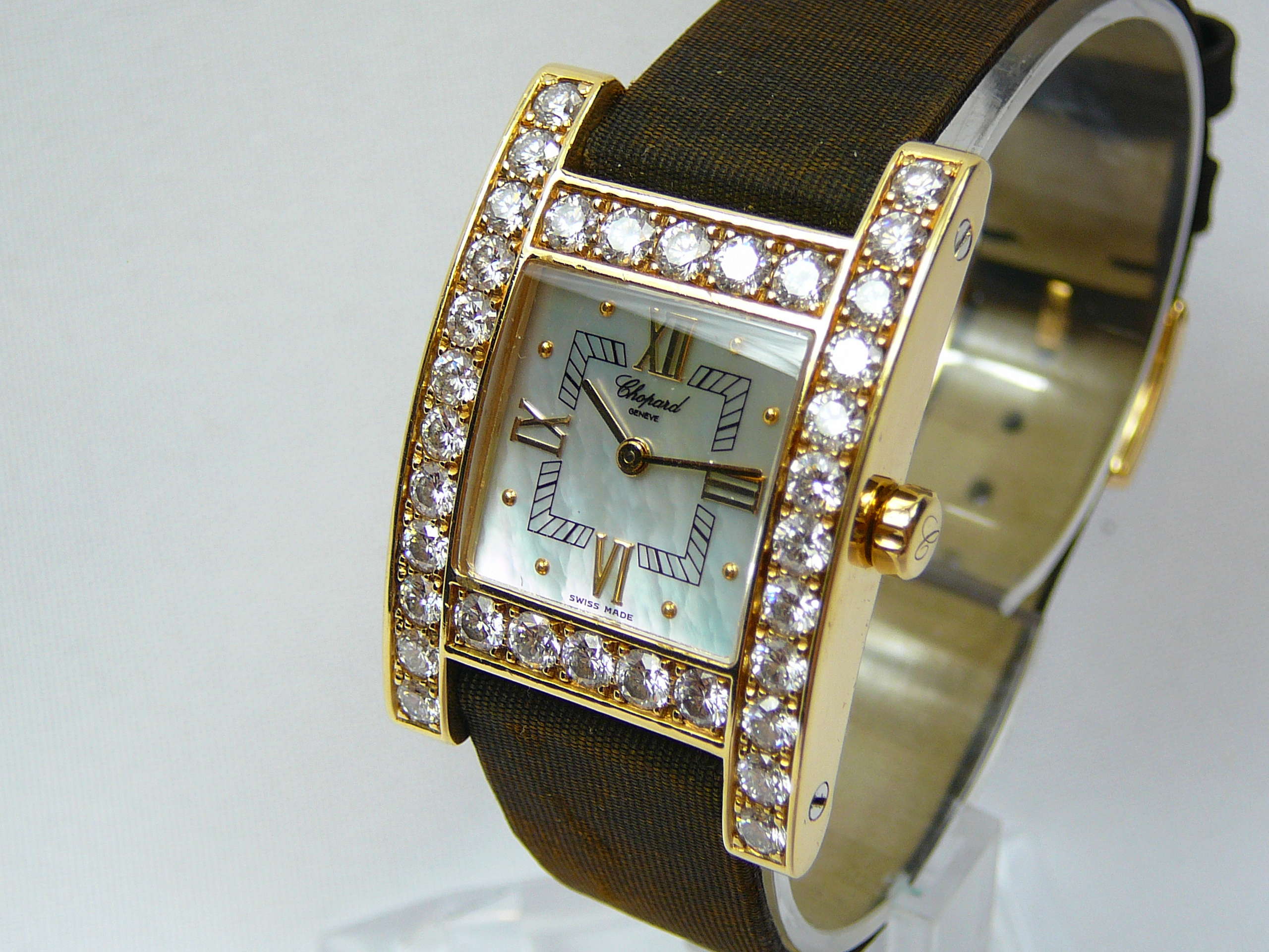 Ladies Gold Chopard Wristwatch