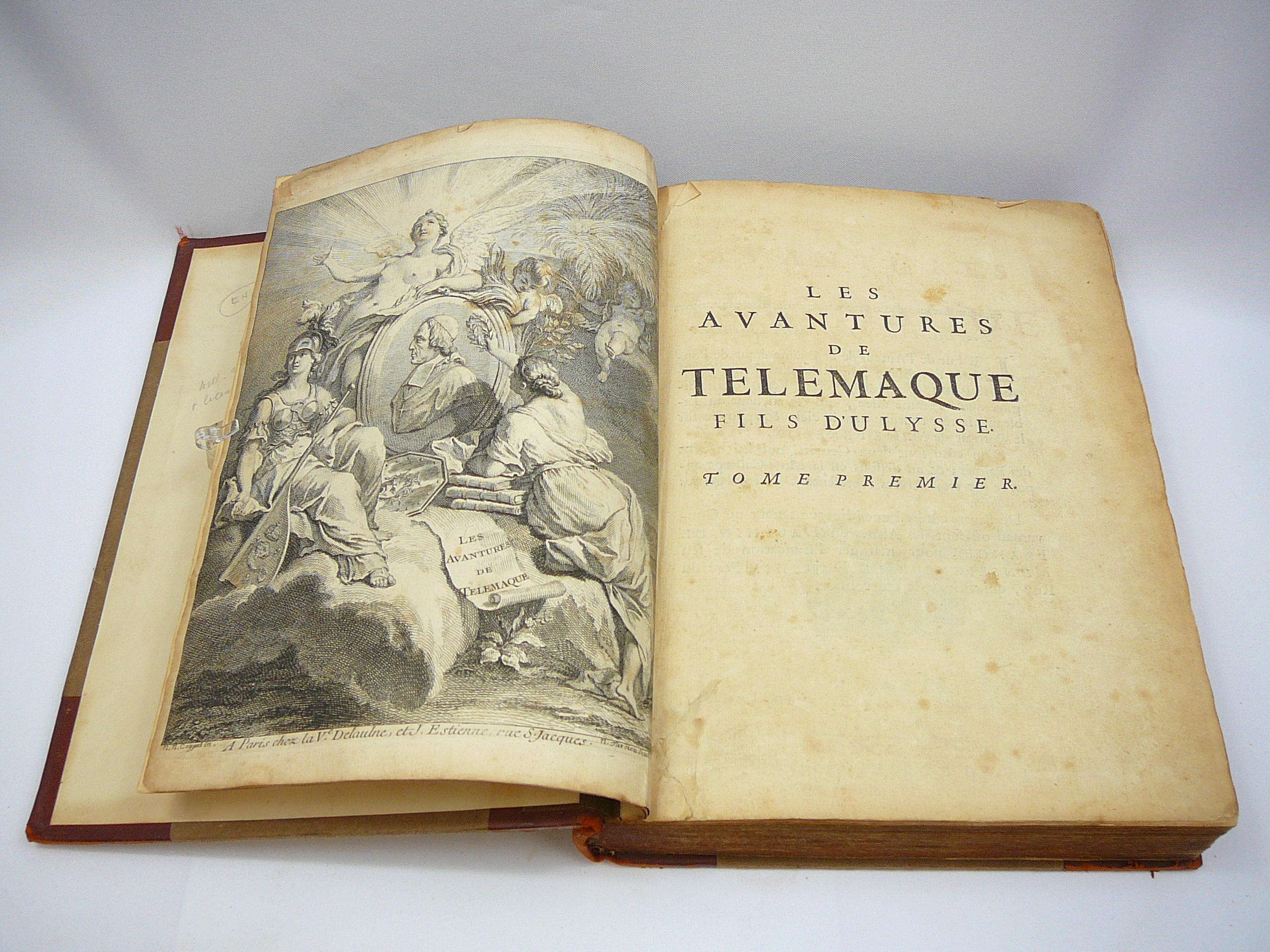 First edition Les Aventures de Telemaque Fils D'Ulysse. - Image 3 of 4