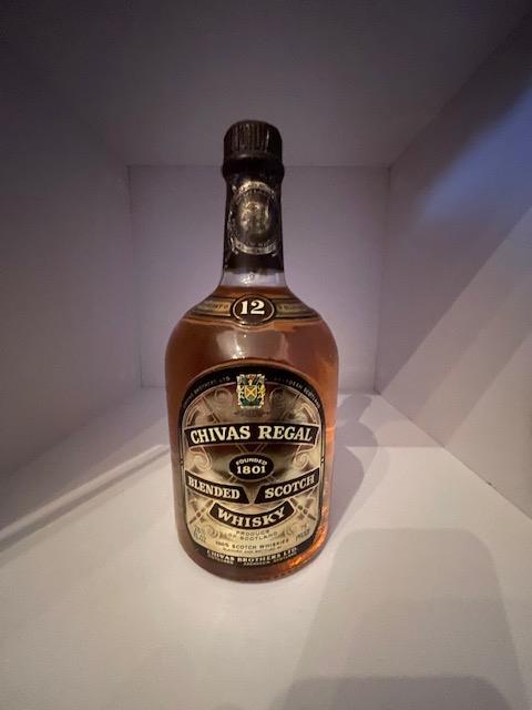 Vintage bottle of Chivas Regal