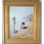 Franz Xaver Kosler. Framed oil on canvas