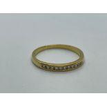 18ct gold diamond ring