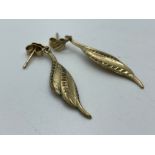 9ct gold earrings