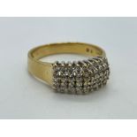 18ct gold diamond ring