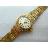 Ladies gold Rotary wristwatch