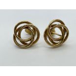 9ct gold earrings