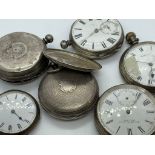 Assorted pocket watches for spares or repairs