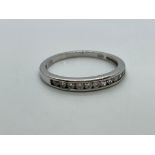 Silver CZ ring