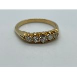 18ct gold diamond ring