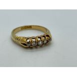 18ct gold diamond ring