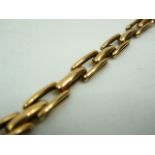 20th century 9ct gold ladies watch bracelet