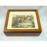 Jewellery box with photo lid