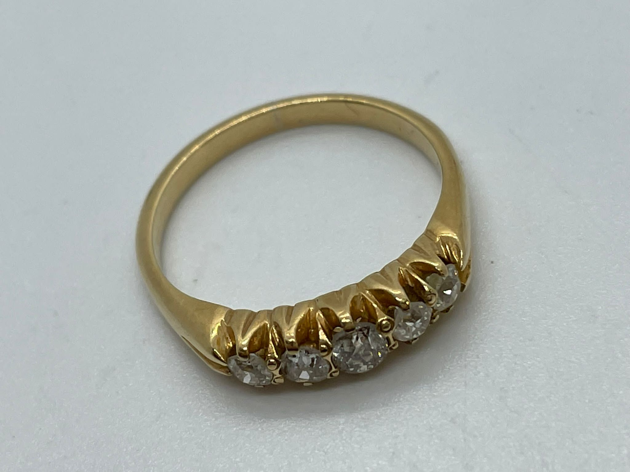 18ct gold diamond ring - Image 3 of 3