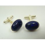 Lapis Lazuli cabochon cufflinks
