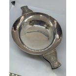 Silver golfing bowl