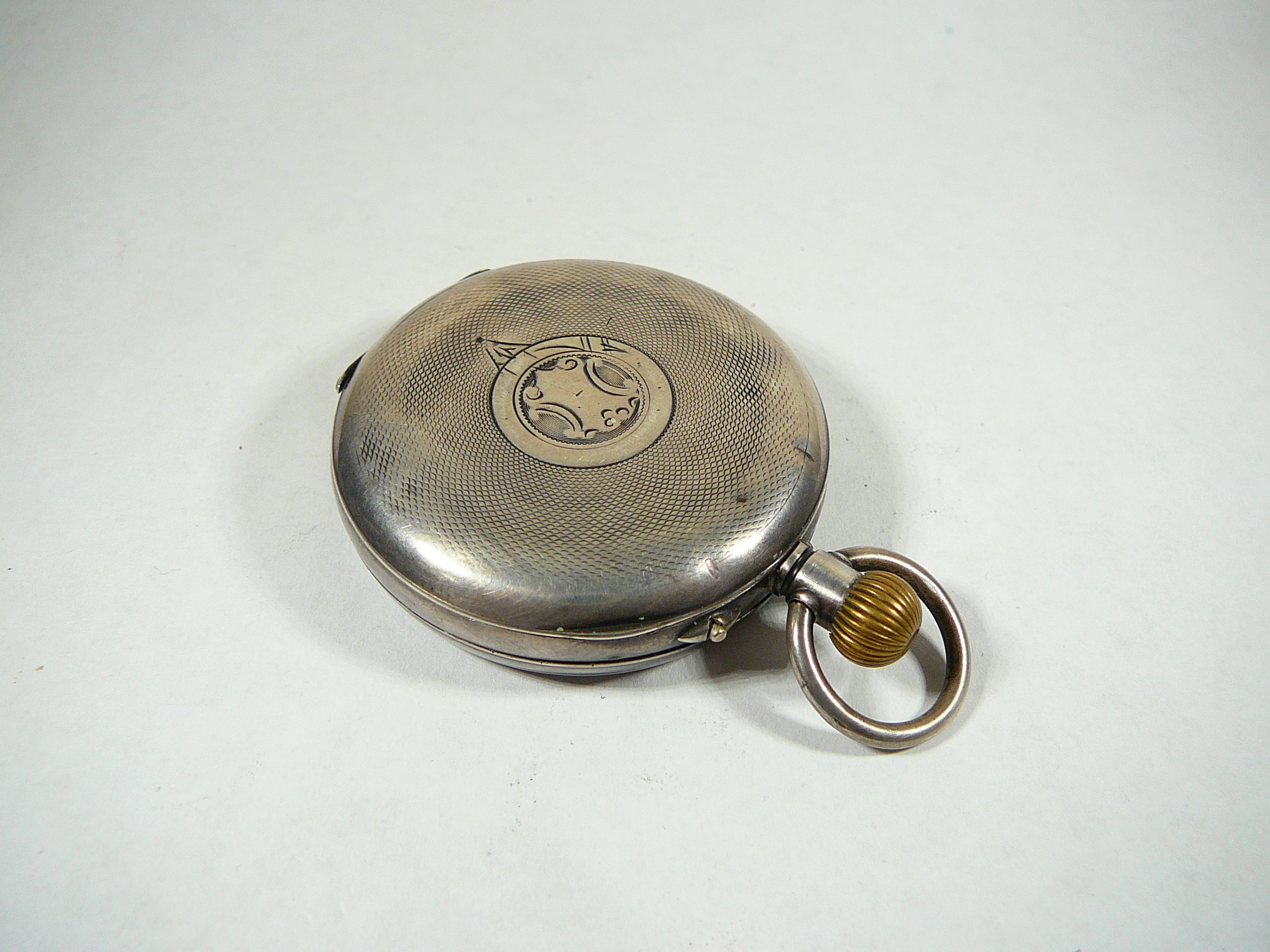 Gents Antique Silver Pocket Watch - Image 2 of 4